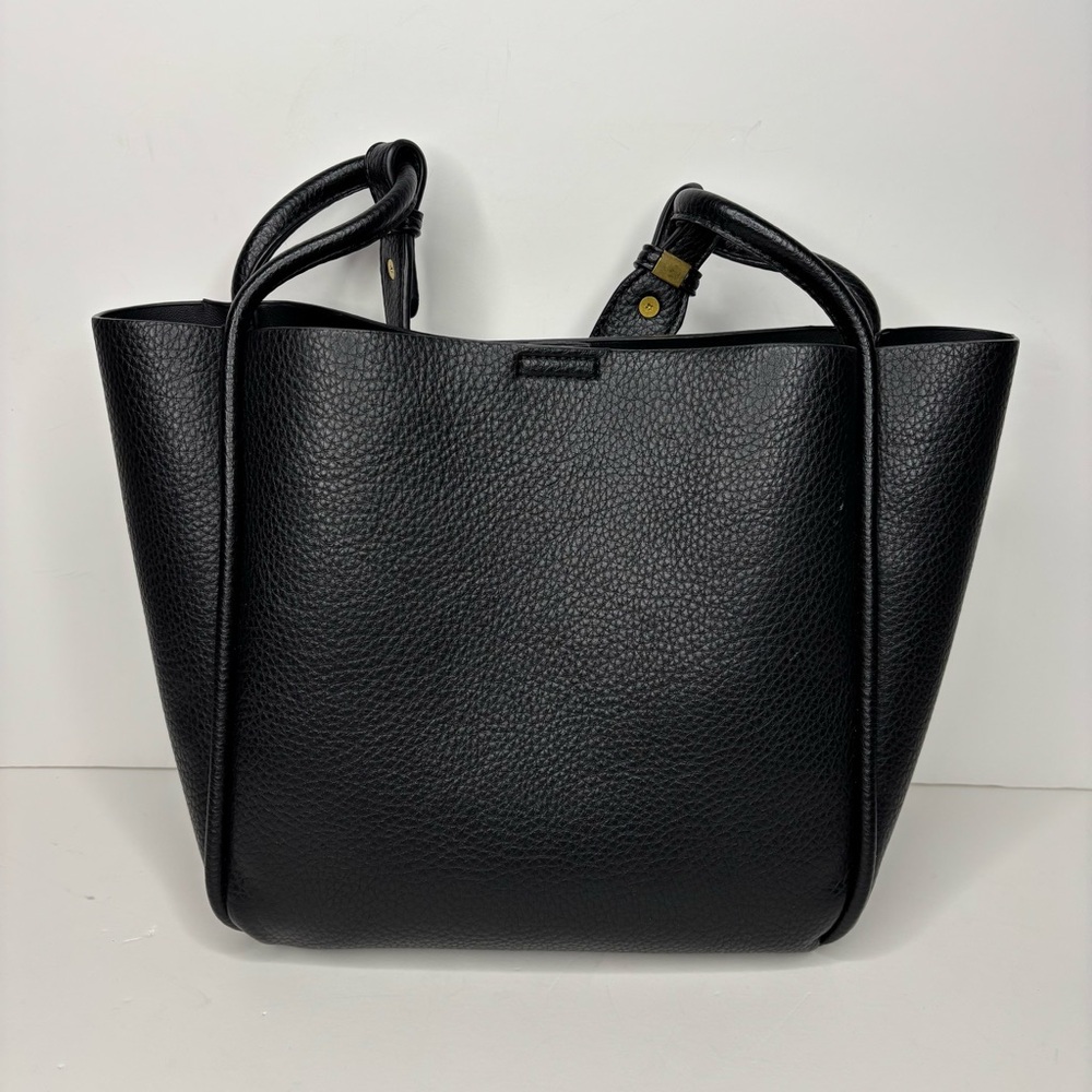 Faux Leather Shoulder Bag